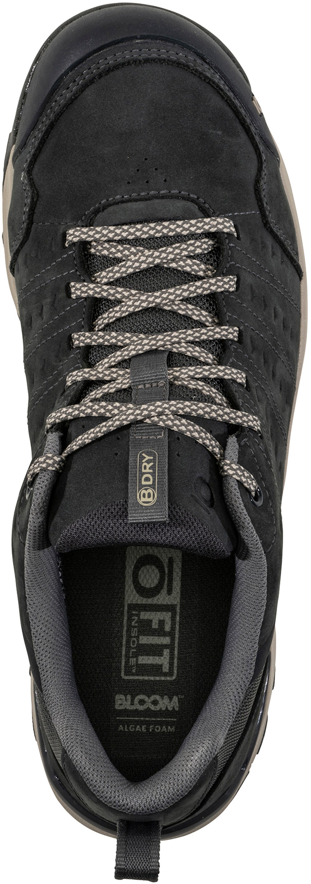 Oboz Men's Sypes Low Leather Waterproof Lava Rock – Sole Experience