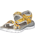 Rieker Women's 66979-91 Yellow Multi