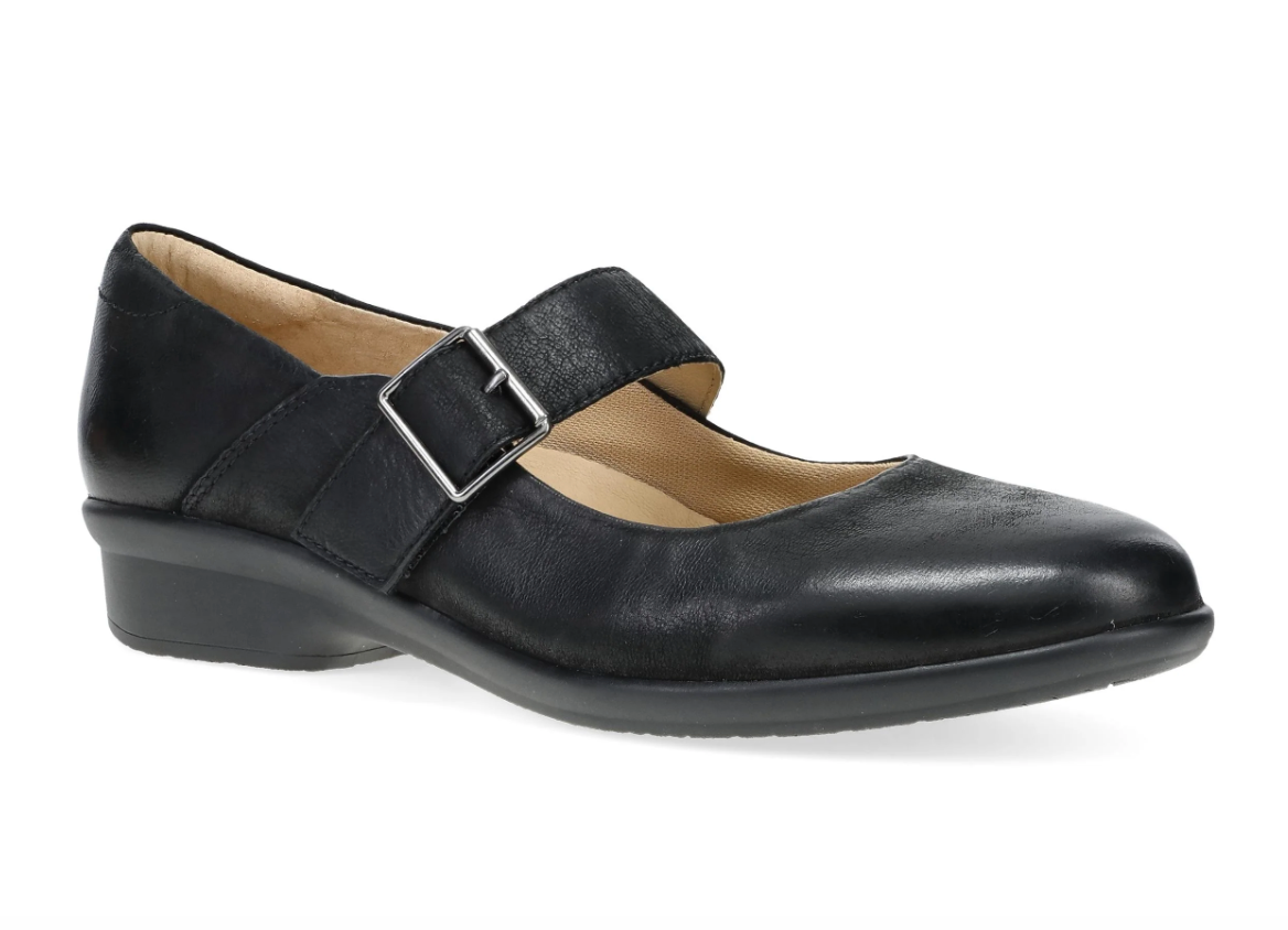 Dansko Women's Collette Black Burnished