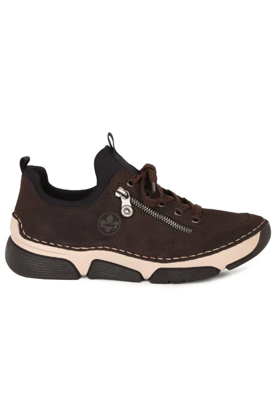 Rieker Women's 45973-25 Brown Combination