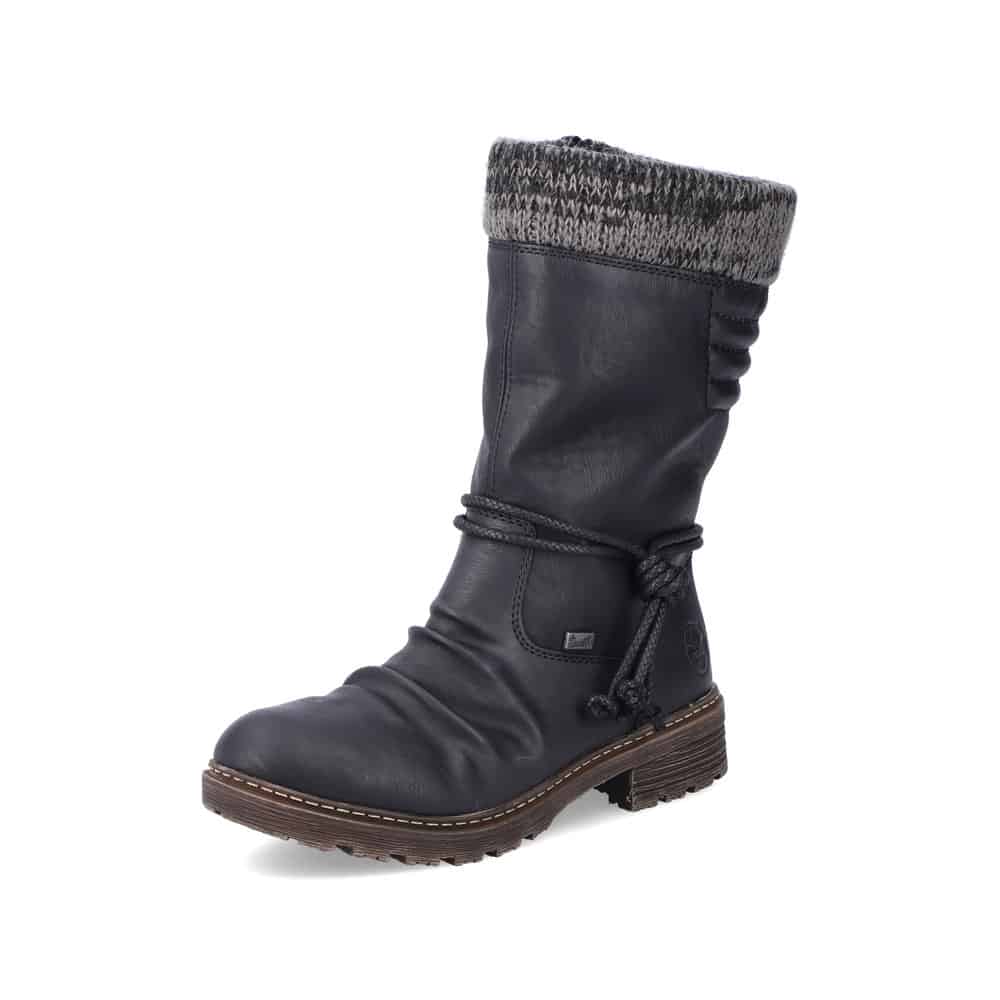 Rieker Women's Z4755-00 Black