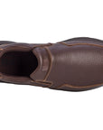 Drew Men's Match Brown Pebbled Leather