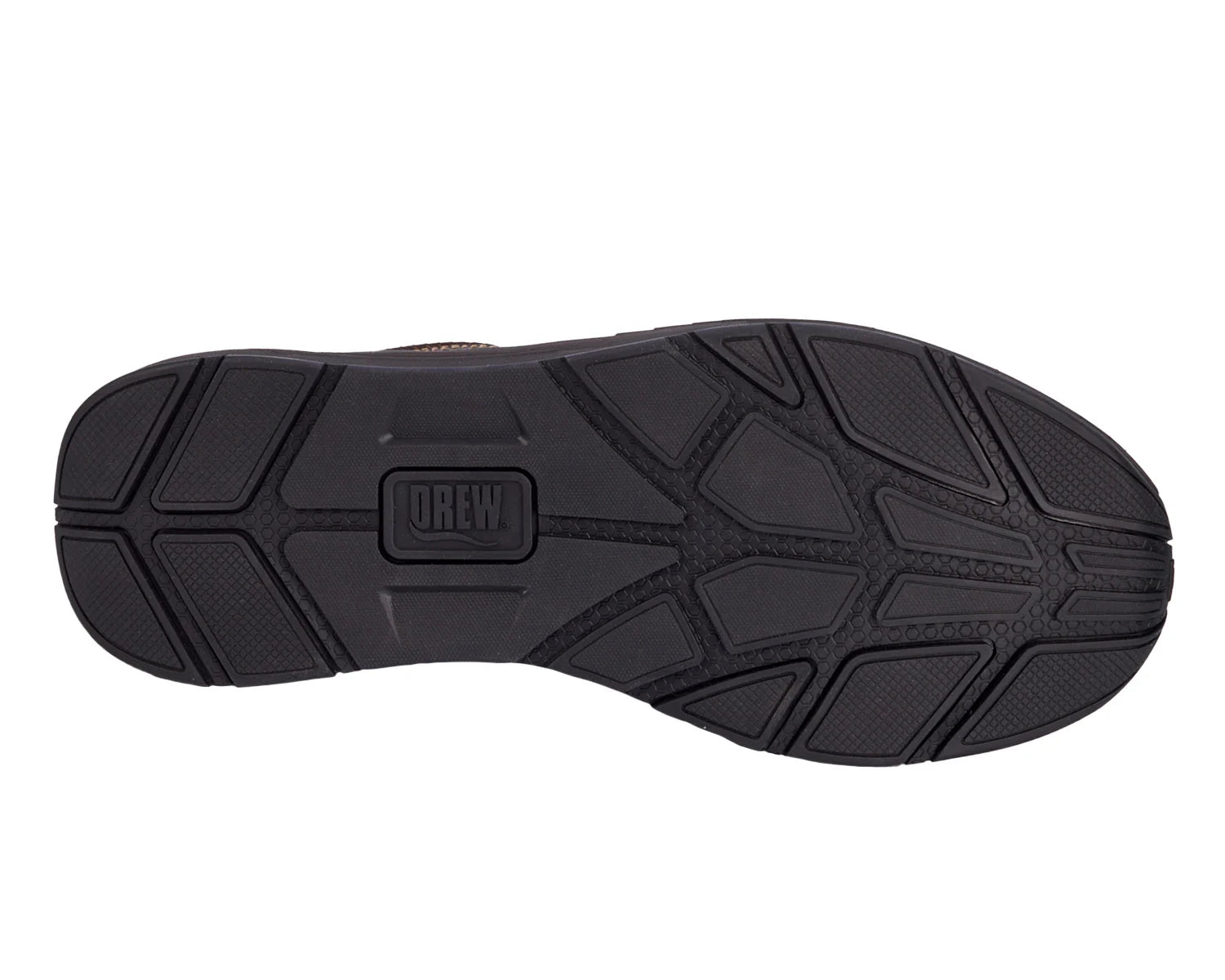 Drew Men's Maker Brown Pebbled Leather