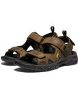 Keen Men's Targhee III Sandal Open Toe Bison/Mulch