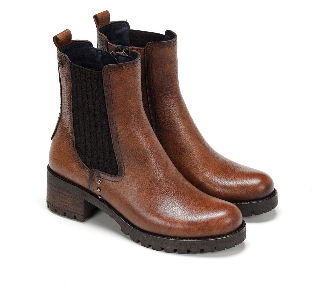 Fluchos Women's Glass D8824 Brown Ankle Boot