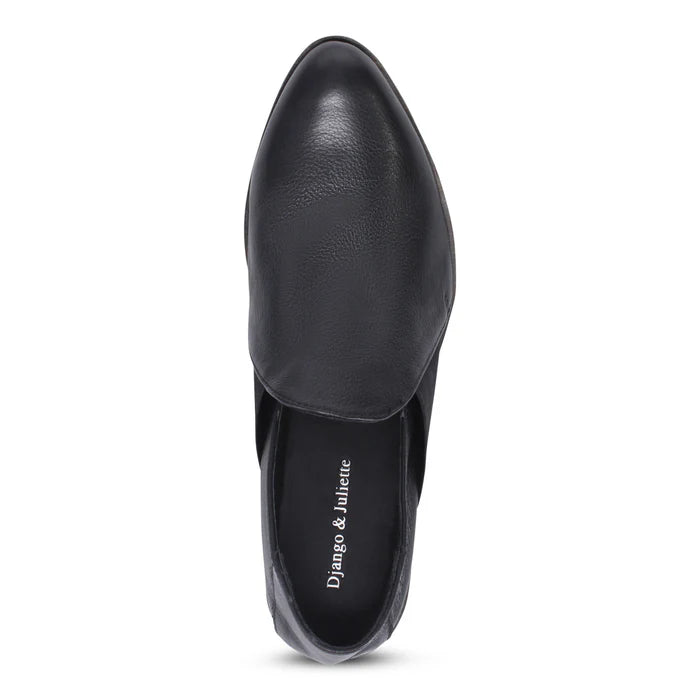Django &amp; Juliette Women's Kefect Black Leather