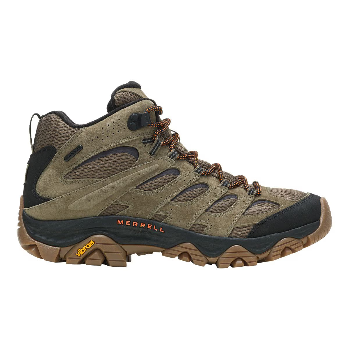 Merrell Men's Moab 3 Mid WP Olive/Gum