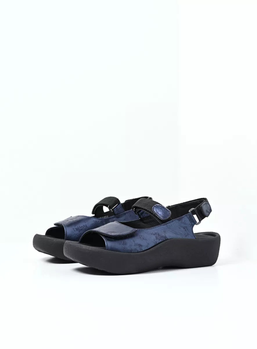 Wolky Women’s Jewel Amalia Nubuck Blue