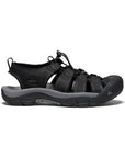 Keen Men's Newport Leather Black/Steel Grey